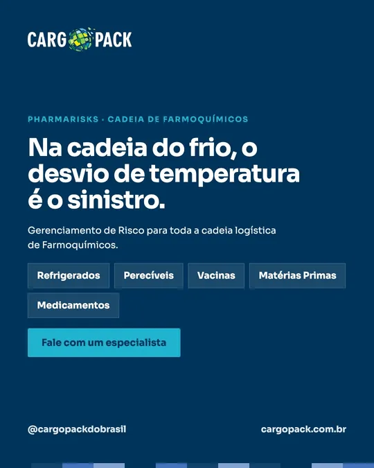 Post de Cargopack: Cadeia do frio