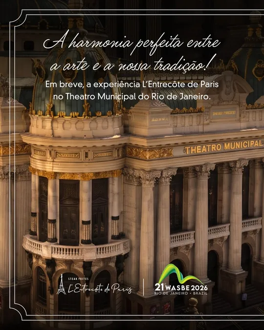 Carrossel do evento no Theatro Municipal do Rio de Janeiro, capa